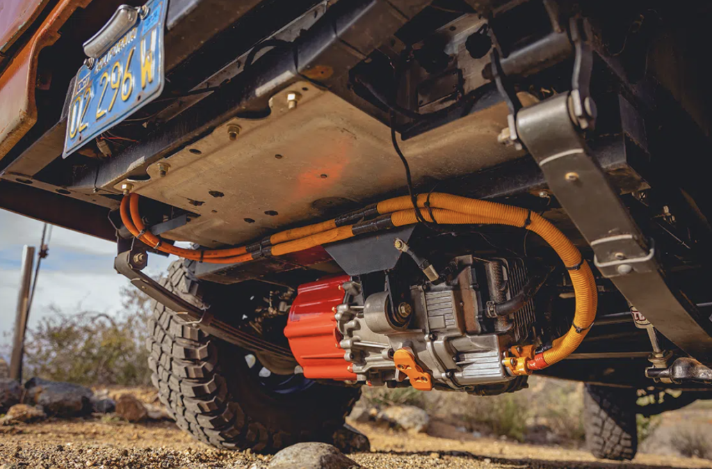 Tesla Swapped Toyota Hilux Model 3